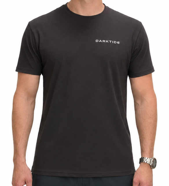 DarkTide Logo Tee - Coal