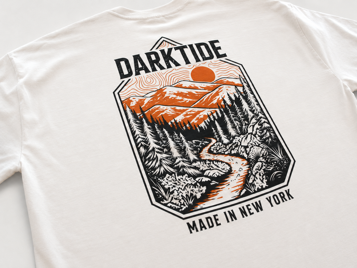 Oversized Heavy Mountain Tee